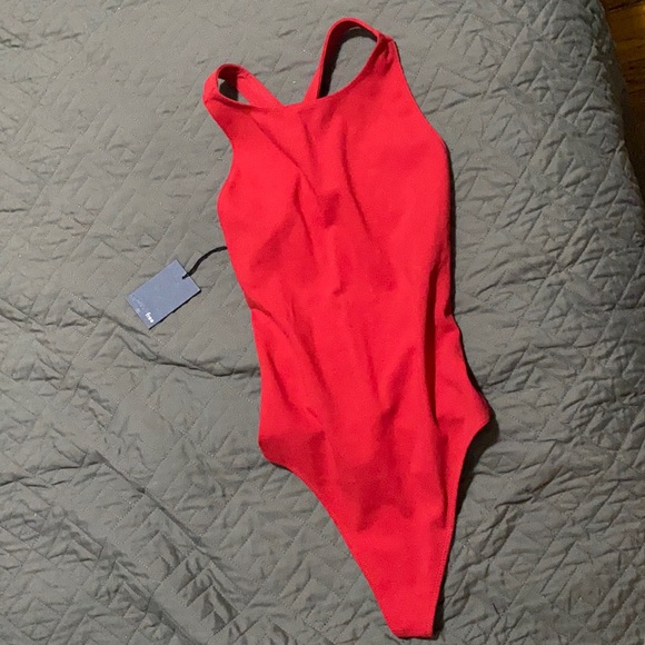 Aritzia Tops - Brand new with tags Wilfred free red bodysuit